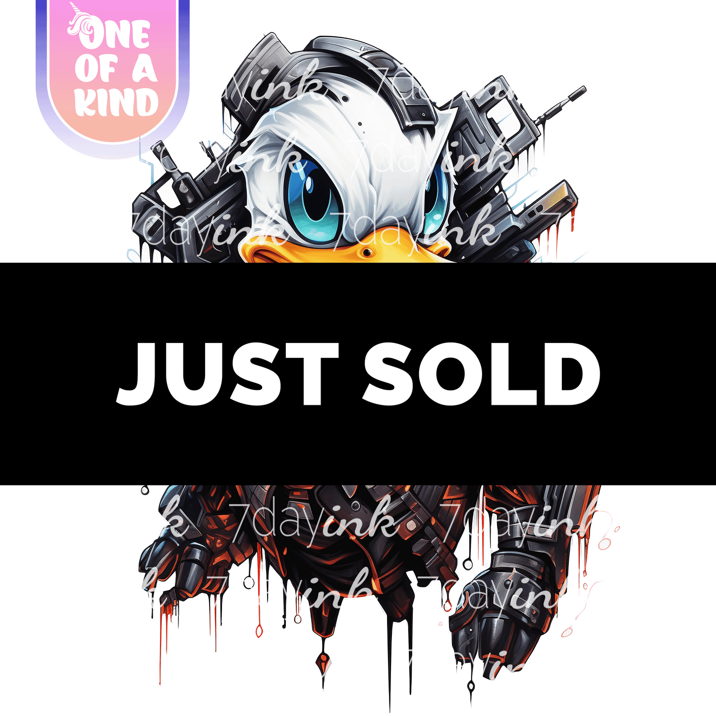 Cyberpunk Duck #001