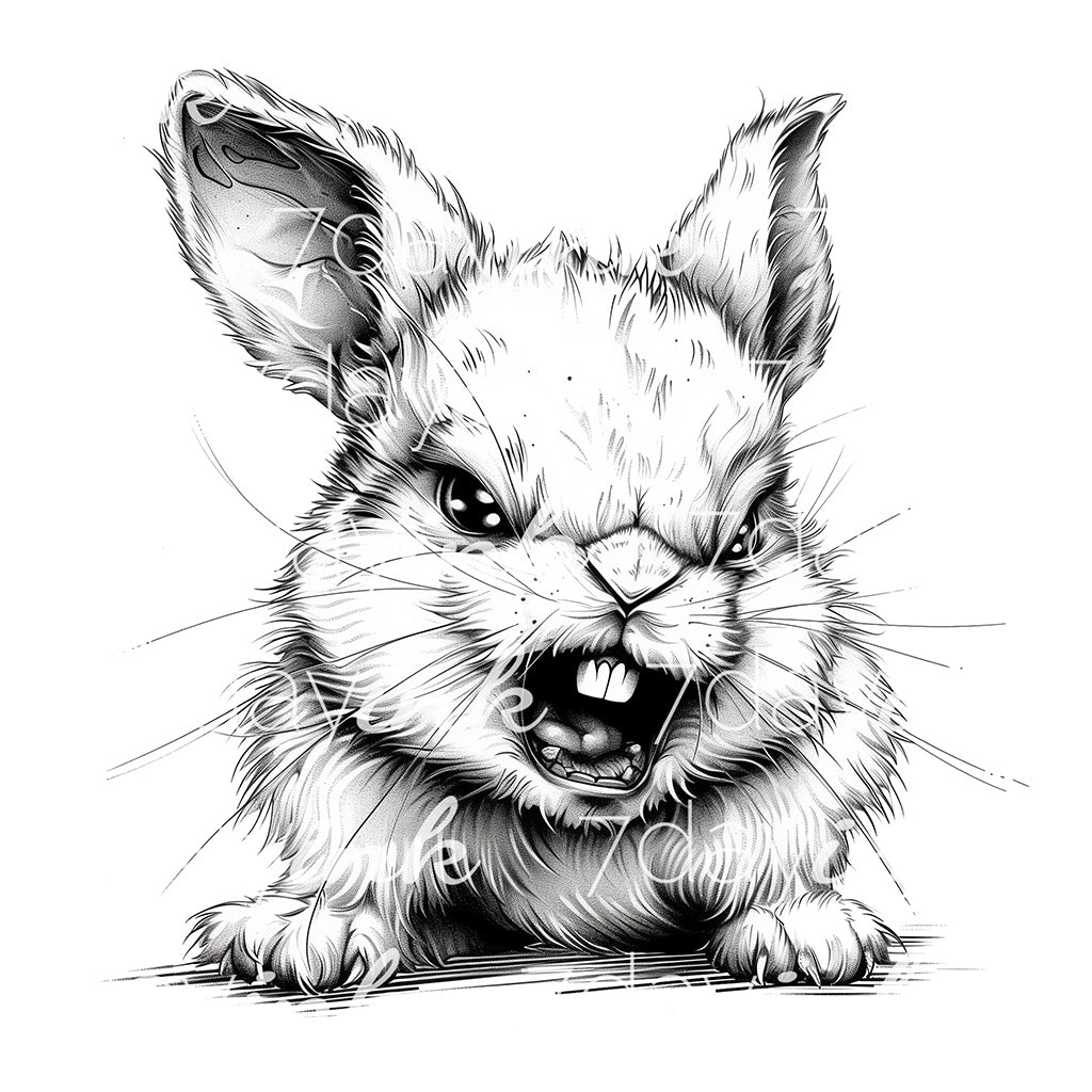 Angry Little Bunny