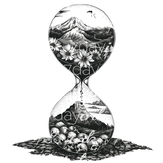 Hourglass Calm and Hell