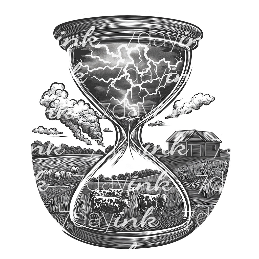 Hourglass Storm to Cattle