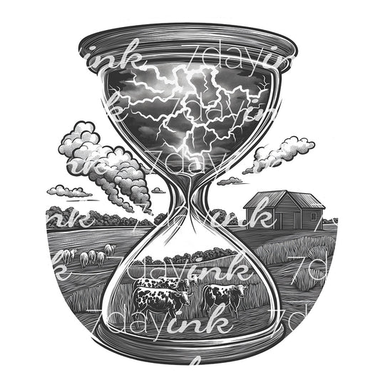 Hourglass Storm to Cattle
