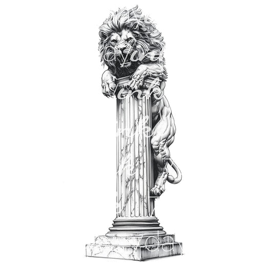 Lion on Column