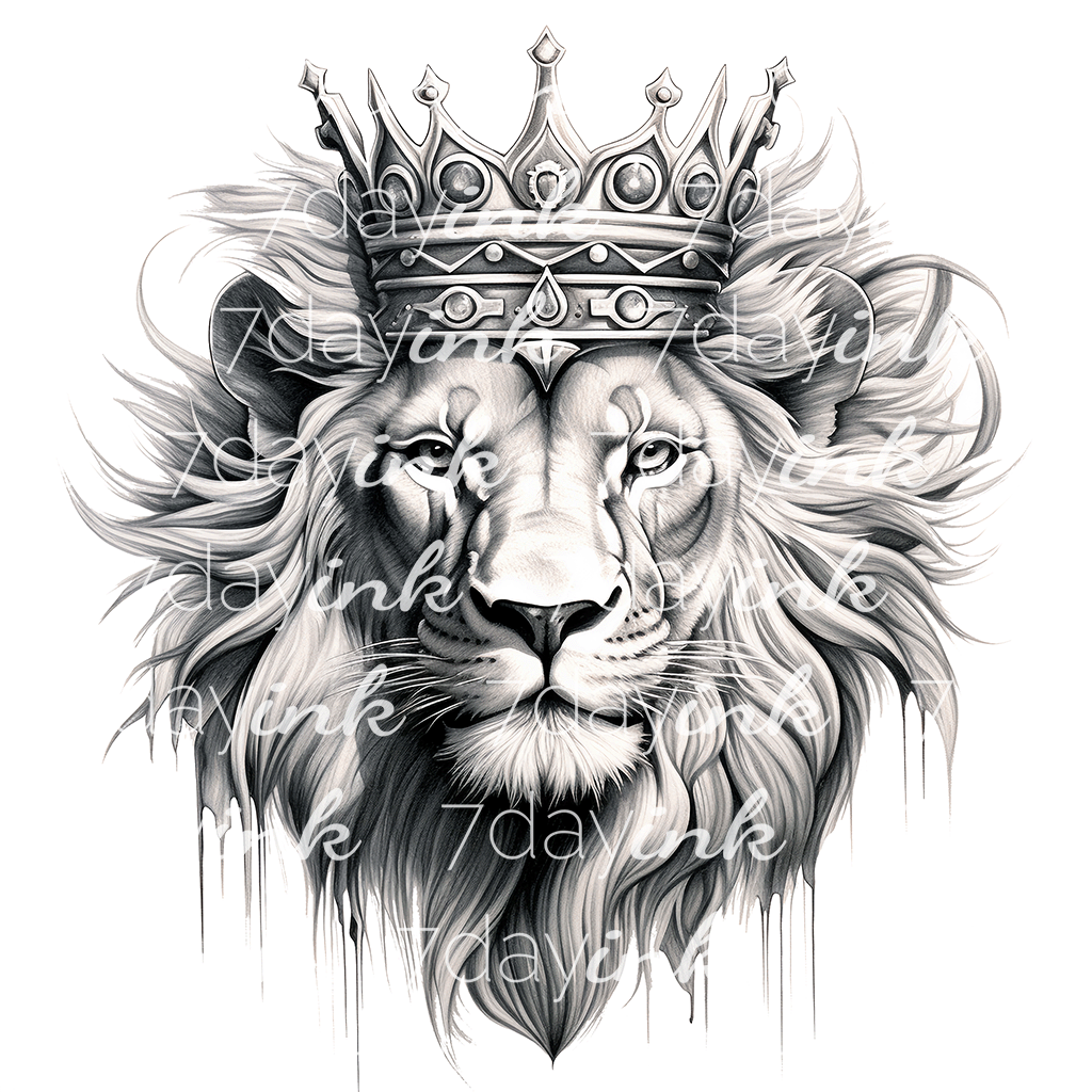 Lion with a Crown