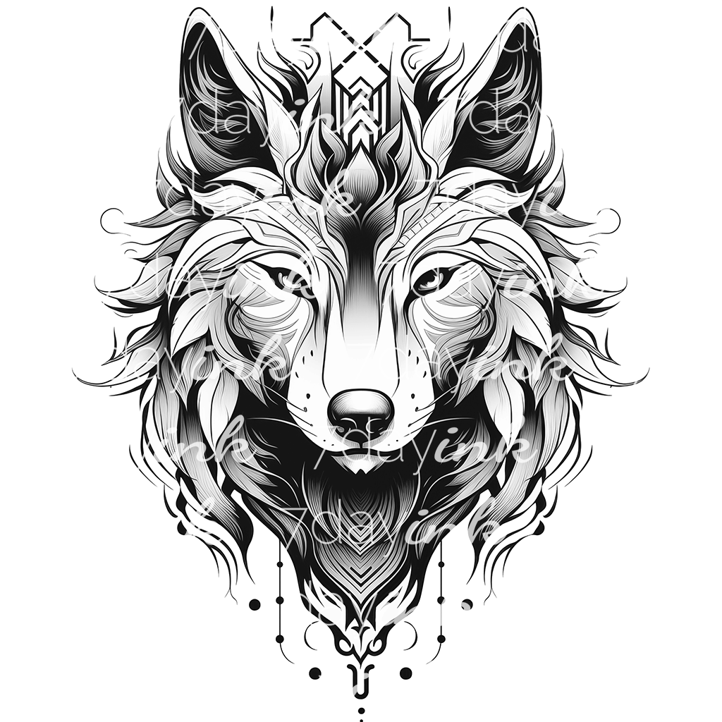 Ornamental Wolf