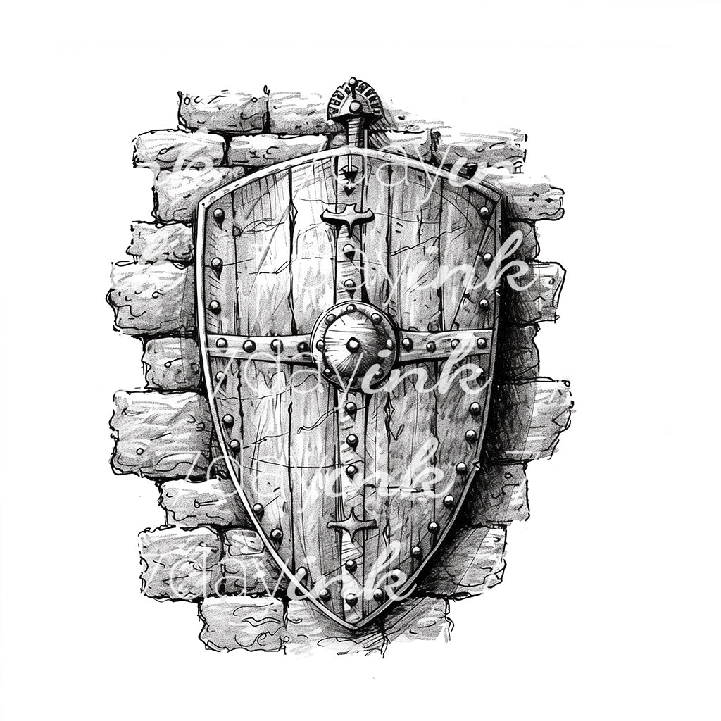 Shield on Wall