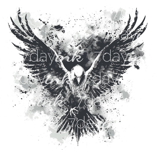 Stencilstyle Eagle