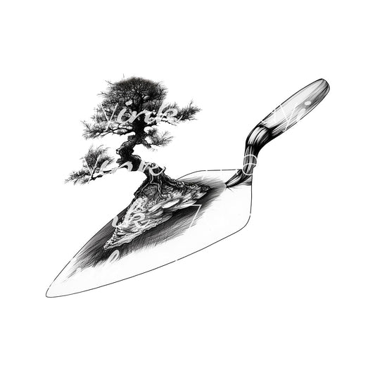 Trowel with Bonsai