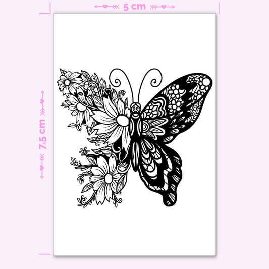 Flower Butterfly 1 (mini)